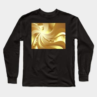 Abstract Metal Background Long Sleeve T-Shirt